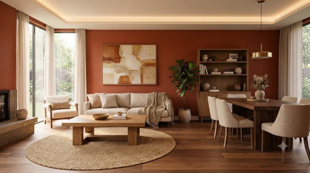 Warna Cat Rumah yang Cocok Dipadukan dengan Furnitur Kayu
