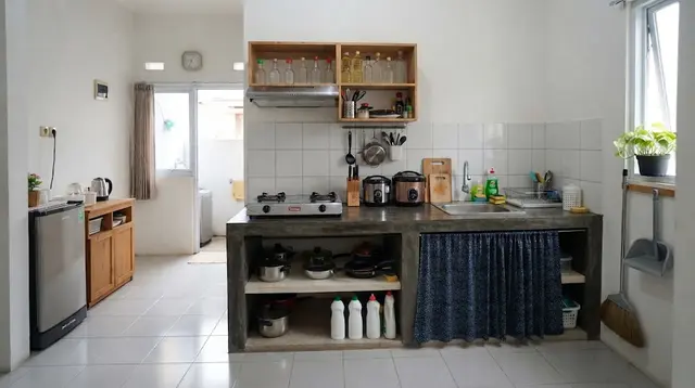 8 Desain Dapur Rumah Subsidi dengan Ruang Terbatas, Anti Bau dan Tidak Becek