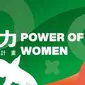 Banner "Power of Women" (Sumber: Taipei Economic and Trade Office in Indonesia atau TETO)