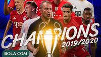 Liga Champions - Bayern Munchen Juara Liga Champions (Bola.com/Adreanus Titus)