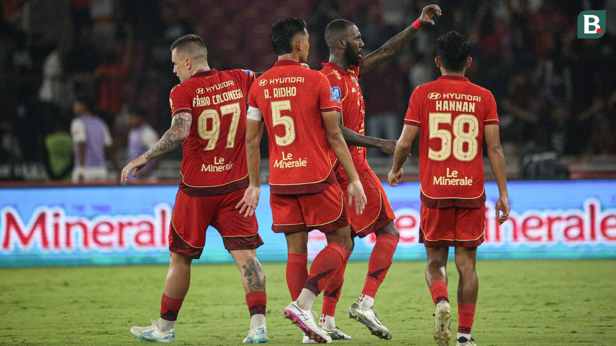 Hasil BRI Super League: Persija Gulung Persis di SUGBK