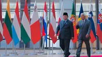 Bertemu Prabowo, Presiden Dewan Eropa: Indonesia Salah Satu Mitra Global Paling Penting