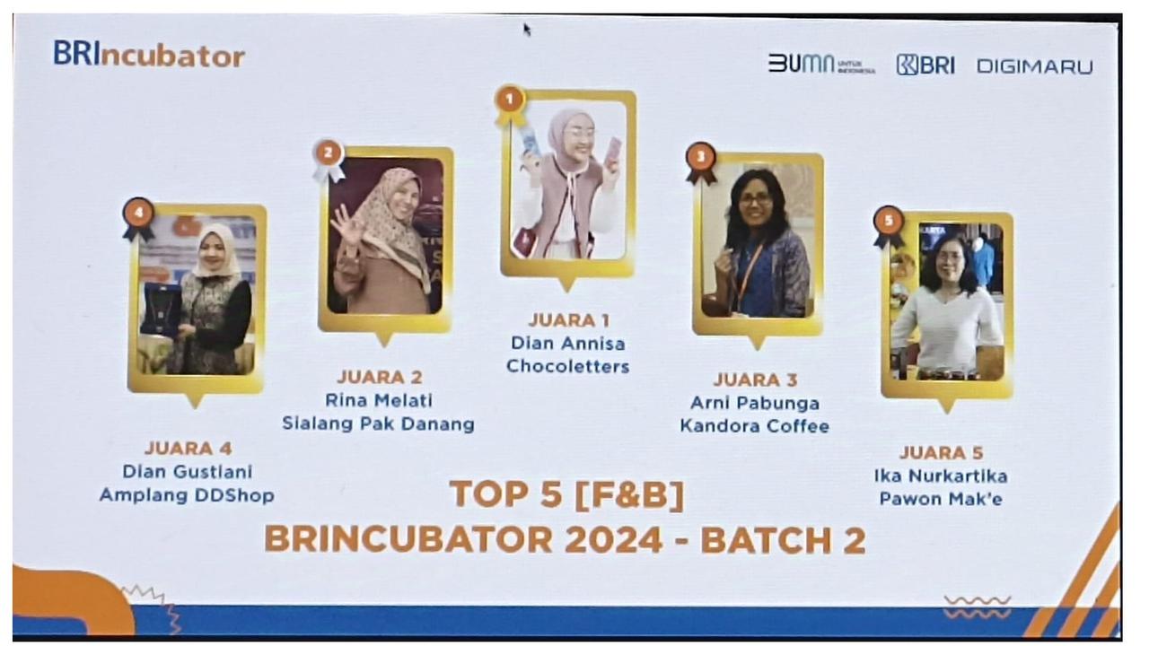 Belajar Digital Marketing di Usia 57 Tahun, Ika Nurkartika Raih Juara 5 BRIncubator 2024 dan Bawa UMKM Samcai Naik Kelas
