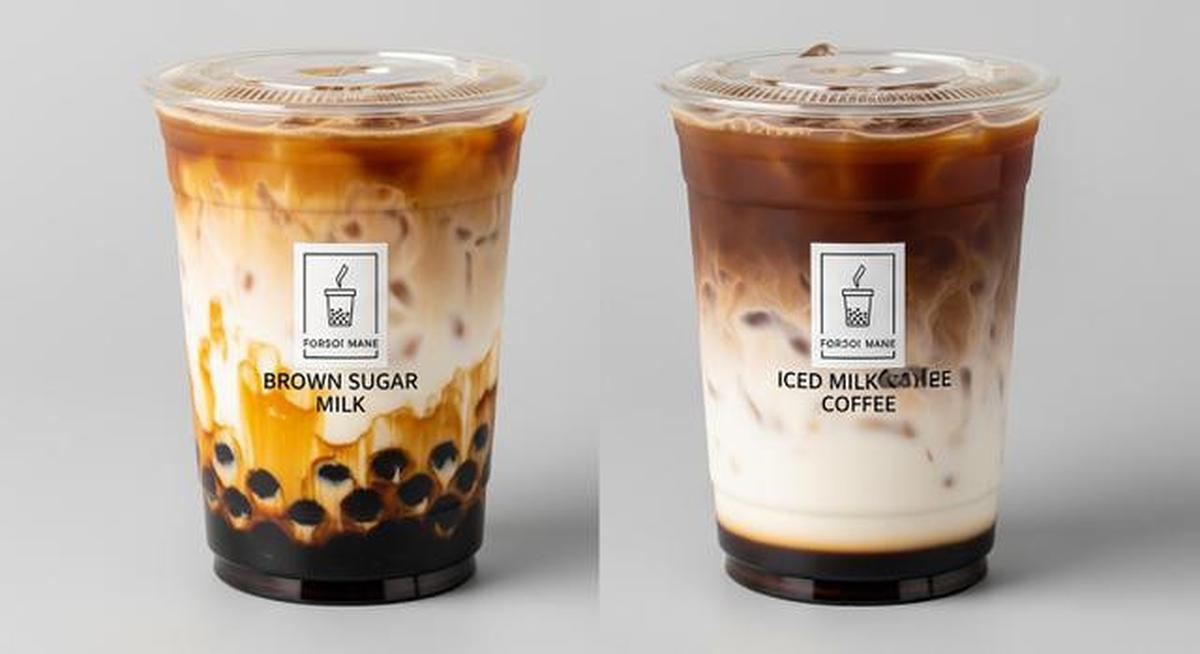 Brown Sugar Milk dan Es Kopi Susu