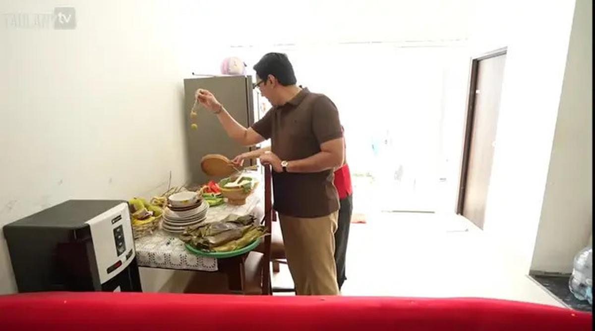 Potret Dapur Rumah Haji Malih, Sederhana tapi Nyaman