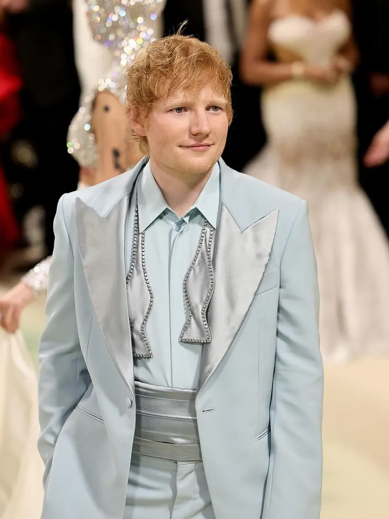 Ed Sheeran di met Gala 2024. [Foto: Instagram/teddysphotos]