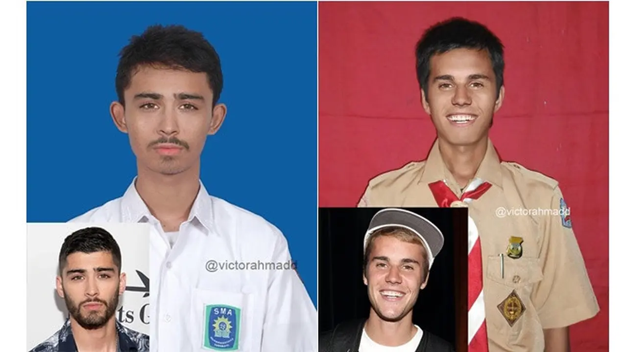 Editan seleb kocak (Sumber; Instagram/victorahmadd)