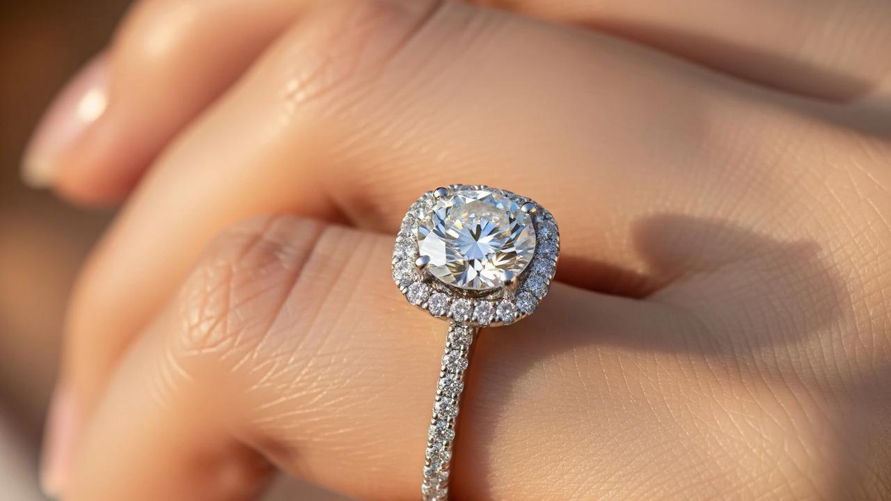 Model Cincin Nikah Diamond (Image by Gemini AI)
