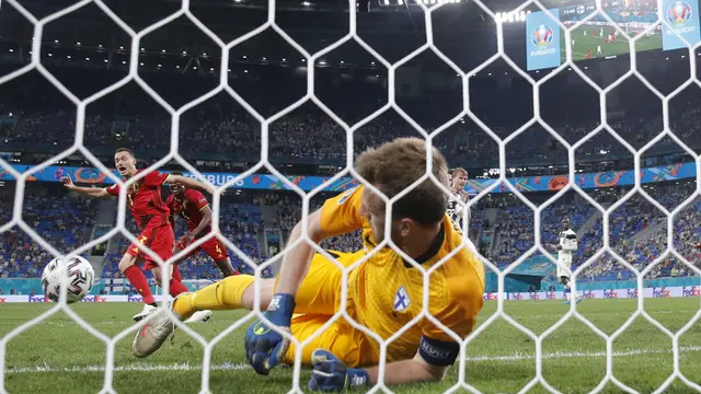 Piala Eropa 2020 Finlandia melawan Belgia