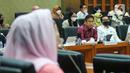 Menteri Kesehatan Budi Gunadi Sadikin mengikuti Rapat Kerja dengan Komisi IX DPR di gedung Parlemen, Jakarta, Senin (7/11/22). Bahasan rapat tersebut juga termasuk penjelasan mengenai Alokasi Anggaran Penanganan Stunting Tahun 2022 dan Evaluasi Pelaksanaan Penanganan Stunting. (Liputan6.com/Angga Yuniar)