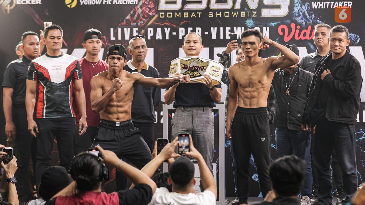 Kkajhe Vs Aziz Calim Jadi Laga Puncak Byon Combat Showbiz 5, Disiarkan Eksklusif di Vidio Besok