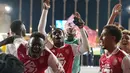 Kemenangan ini mengawali kiprah AS Monaco di League Phase Liga Champions 2024/2025 dengan cukup meyakinkan. (AP Photo/Laurent Cipriani)