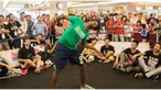 Beberapa freestyler Asia dari Iran, India dan Kazakhstan datang dan berlatih di kejuaraan IFFC 2015, Sabtu (14/11/2015) sebelum turun bertanding di ajang AFFC 2015 di Mall Pluit Village, Jakarta Barat, Minggu (15/11/2015).