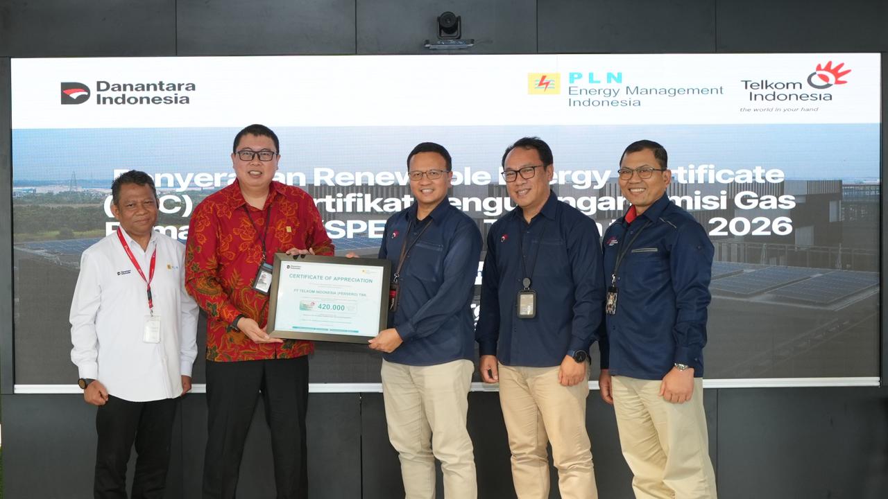 Telkom Kebut Dekarbonisasi Menuju 2060, Ini Langkah dan Capaian Terbarunya