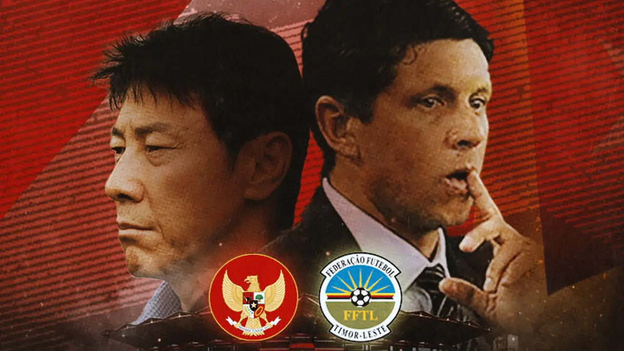 Timnas Indonesia - Timnas Indonesia Vs Timor Leste - Shin Tae-yong Vs Fabio Magrao