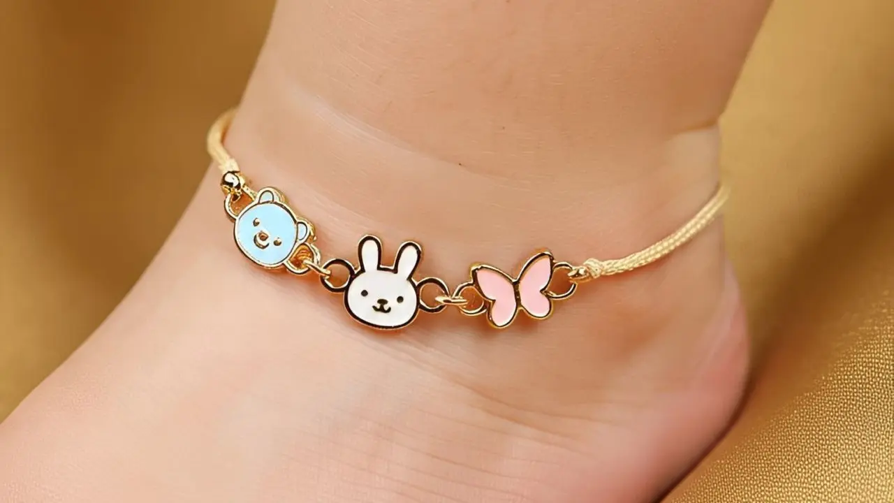 Model Gelang Kaki Bayi Perempuan