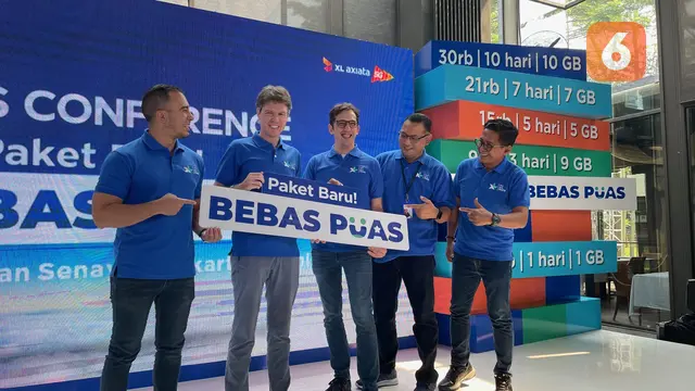 Peluncuran Paket Internet Bebas Puas XL Axiata