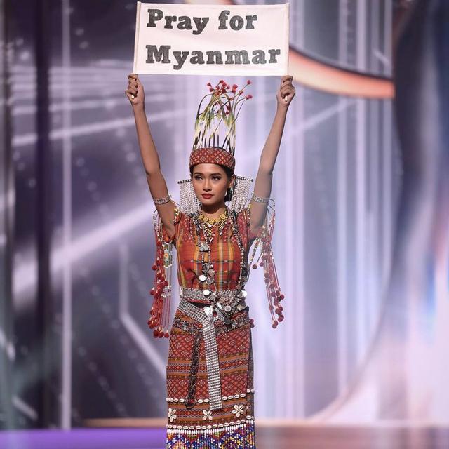 Insiden Di Balik Kemenangan Kostum Nasional Myanmar Di Ajang Miss Universe 2020 Lifestyle Liputan6 Com