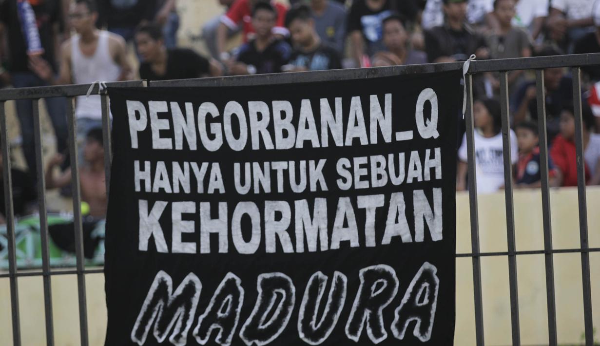 Madura United merupakan klub baru milik Achsanul Qosasi yang merupakan hasil akuisisi dari Persipasi Bandung Raya (PBR). (Bola.com/Vitalis Yogi Trisna)