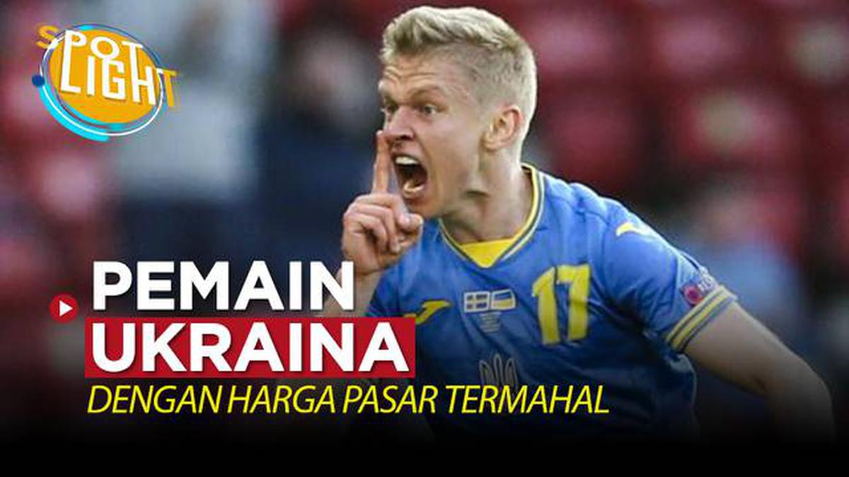 VIDEO 4 Pesepak Bola Ukraina dengan Market Value Tertinggi Saat Ini