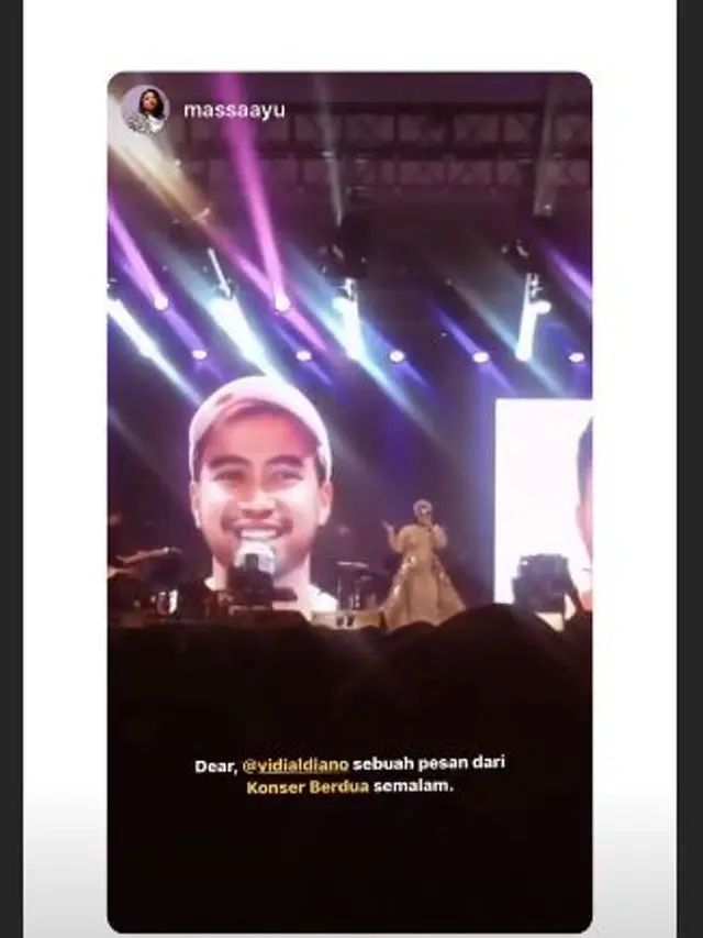 Vidi Aldiano dan Melly Goeslaw (Foto: Instagram/@vidialdiano)