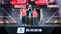 Kalahkan Jepang, Atlet Indonesia Football e-League Juara eFootball di China