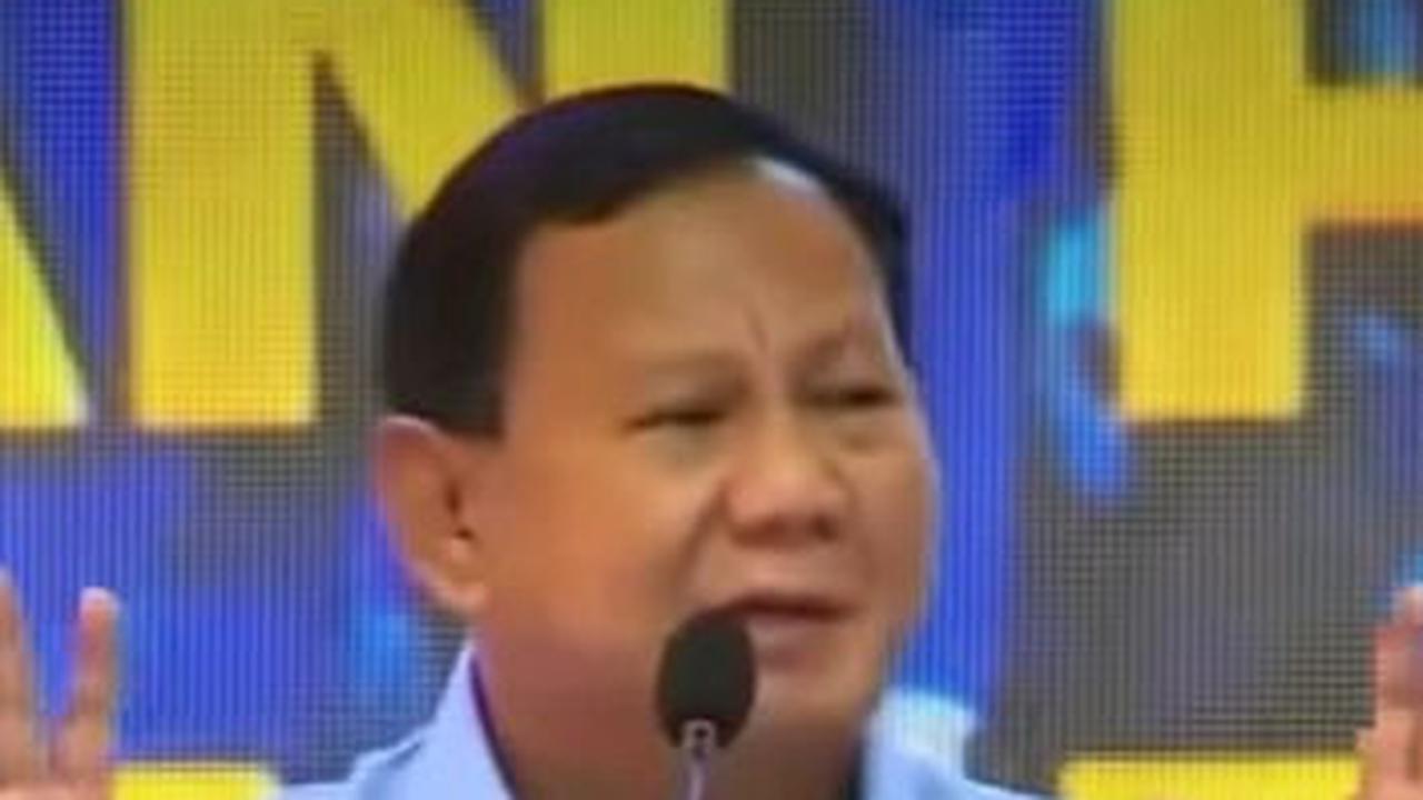 VIDEO: Hormat Prabowo ke SBY, Ngaku Takut Kualat Datang Telat Acara Demokrat
