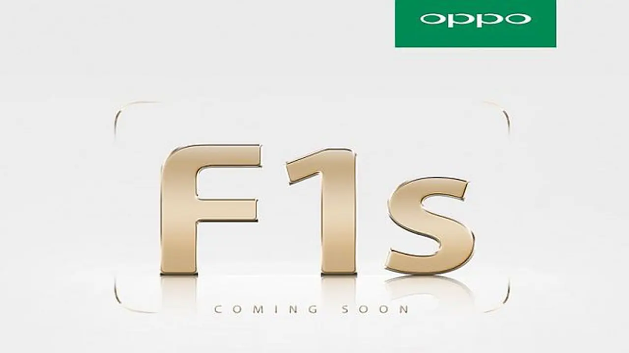 Teaser Oppo F1s