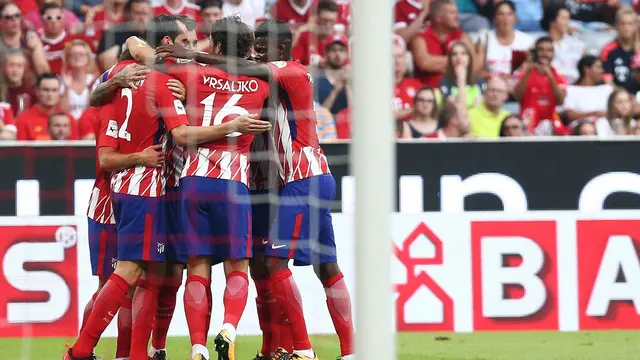 Atletico Madrid Menang Atas Napoli.