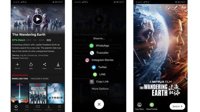 Pengguna Android Kini Bisa Berbagi Rekomendasi Film Netflix Di Ig Stories Tekno Liputan6 Com