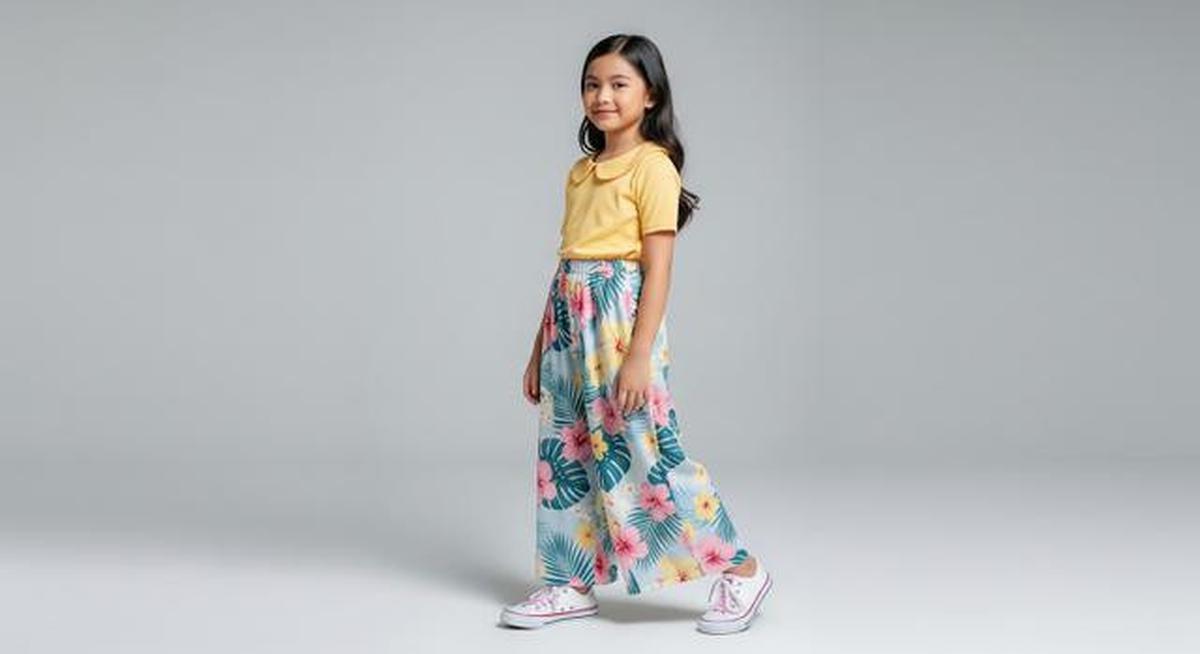 10 Model Celana Panjang Anak Perempuan yang Lucu dan Elegan, Cocok Dikenakan saat Libur Akhir Tahun 2025