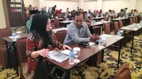 Foto DPRD Tuban menggelar rapat di hotel di Jogjakarta. (Istimewa)