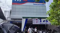 Showroom TVS Tangerang berencana membuka layanan servis kunjung dan mogok di jalan (ist)
