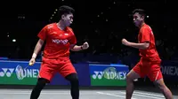 Ganda putra Indonesia&nbsp;Leo Rolly Carnando/Bagas Maulana. (foto: PBSI)