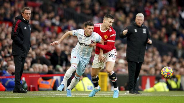 FOTO: Manchester United Taklukkan West Ham United di Old Trafford