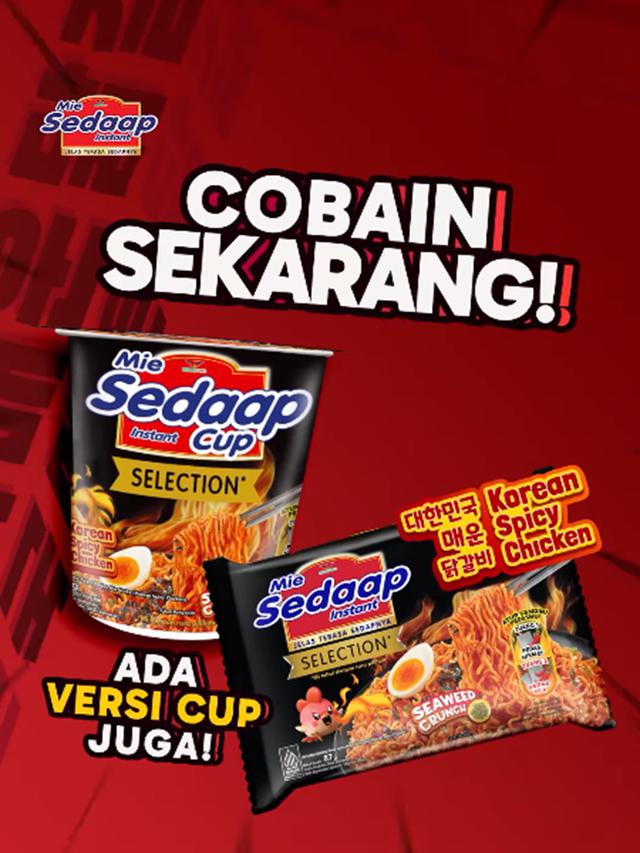Mie Sedaap Cup Selection Korean Spicy Chicken