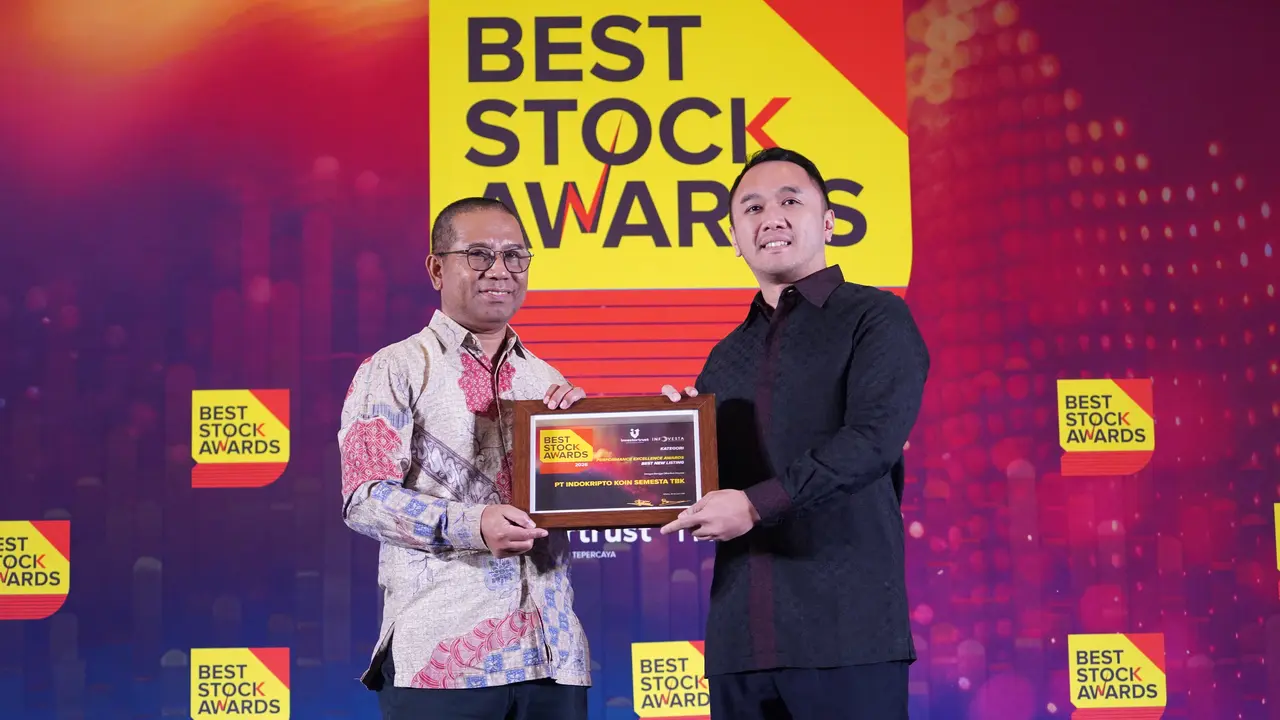 COIN Raih Best New Listing di Best Stock Awards 2026, Saham Melonjak Ribuan Persen