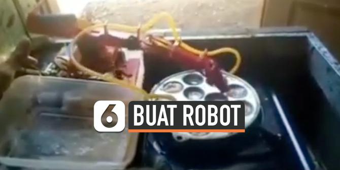 VIDEO: Remaja Lulusan SMK Bikin Robot untuk Bantu Ibunya