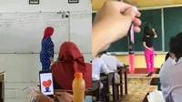 6 Potret Warna Baju Guru Ini Mirip dengan Benda yang Dibawa Murid, Kocak (FB Ahmad Jazila Twitter/txtdaripelajar)