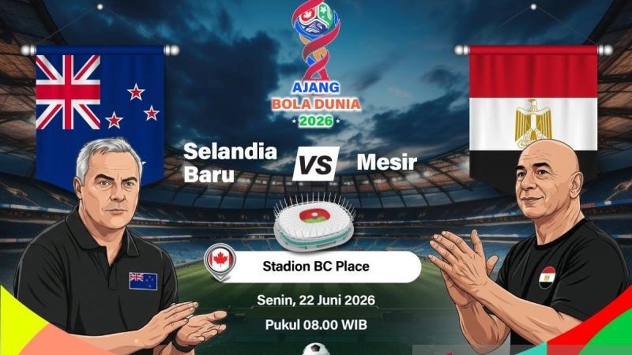 Piala Dunia 2026: Selandia Baru vs Mesir, Perebutan Kemenangan Perdana di Grup G