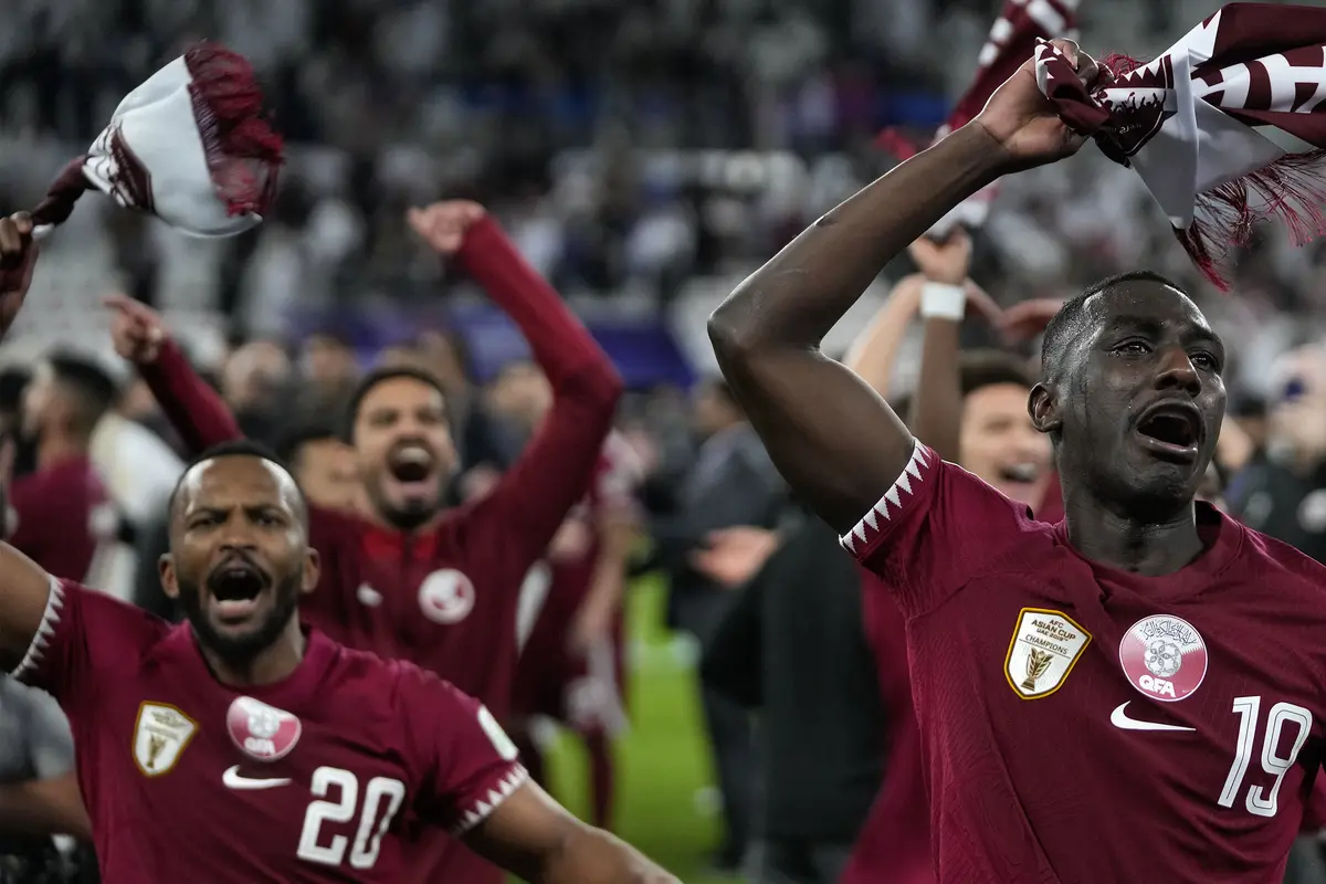 Foto: Usaha Tak Kenal Lelah Tuan Rumah Qatar Berujung Manis, Tumbangkan Iran dan Melaju ke Final Piala Asia 2023
