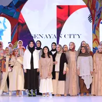 Fashion Nation mengusung tema Modern Modest untuk para desainer ready to wear. (Foto: Fimela.com/Daniel Kampua)