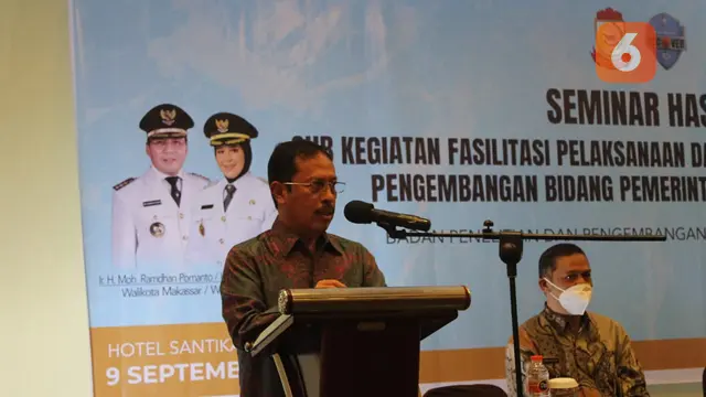 Sekda Kota Makassar, Muhammad Ansar (Liputan6.com/Fauzan)