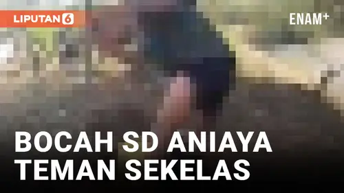 VIDEO: Bocah SD Aniaya Teman Sekelas di Mojowarno, Jombang