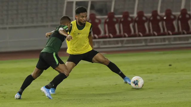 Latihan Timnas Indonesia