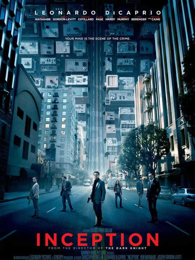 Poster film Inception. (Foto: Legendary Pictures/ Syncopy/ IMDb)