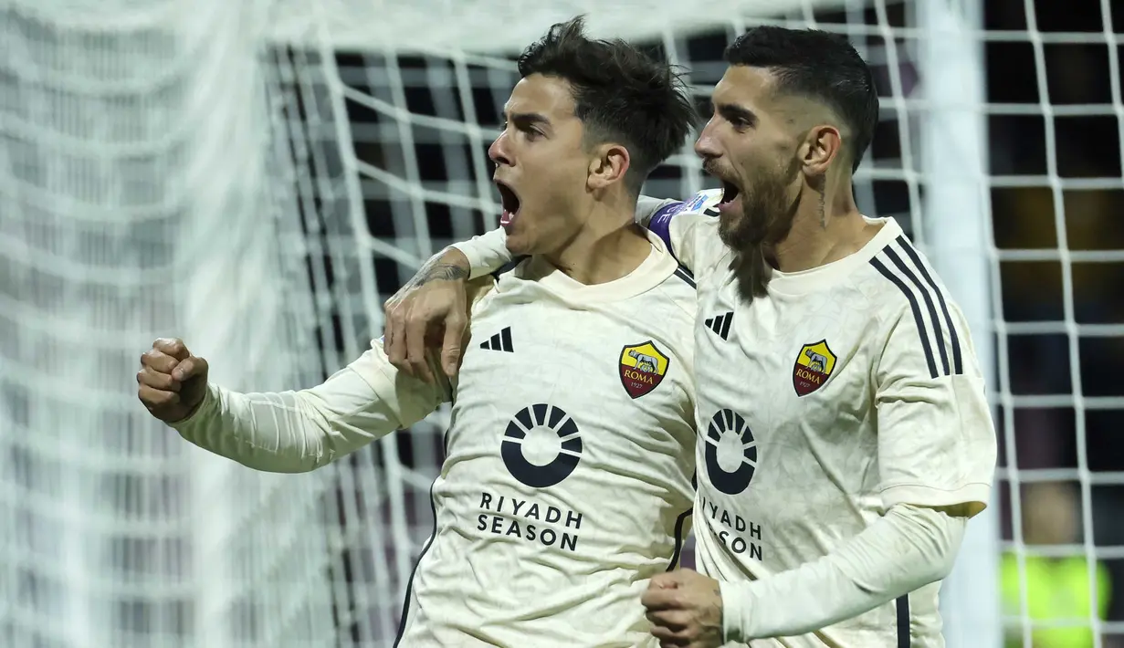 AS Roma berhasil mengoleksi 35 poin dari 22 laga yang sudah dimainkan. (Alessandro Garofalo/LaPresse via AP)