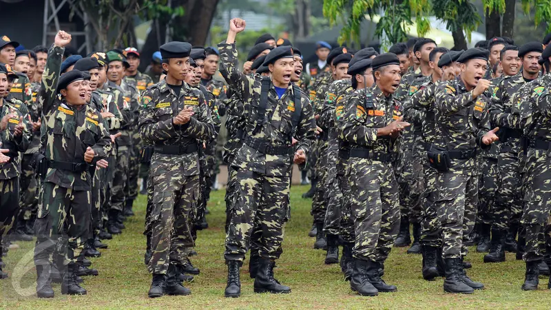 Ribuan Banser Ikuti Apel Kebangsaan dan Kemah Kemanusiaan