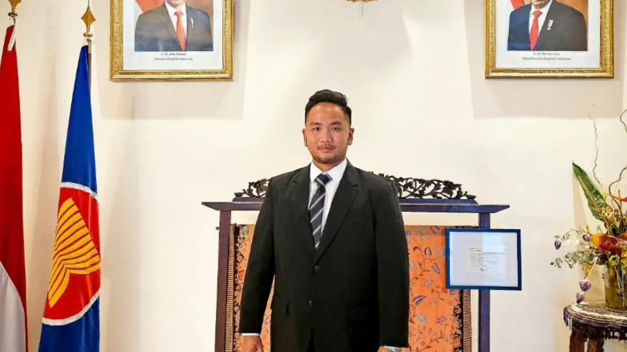 WNI Habib Rizky Zakaria yang tengah bekerja di Kota Marseille, Prancis, dan bekerja di sana. (Dok. Habib Rizky Zakaria)