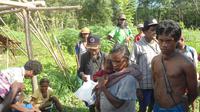 Ada sekitar 170 jiwa lagi yang juga mengalami kelaparan parah di pedalaman Pulau Seram. Namun, pemerintah baru berencana memberi bantuan pada Rabu besok. (dok. BPBD Kabupaten Maluku Tengah/Abdul Karim)